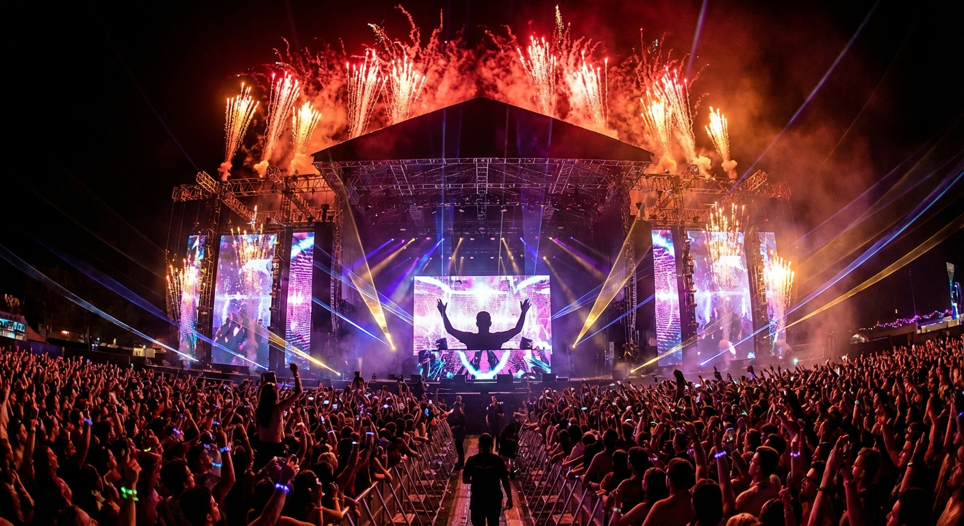 Vital Music headliner em major festival